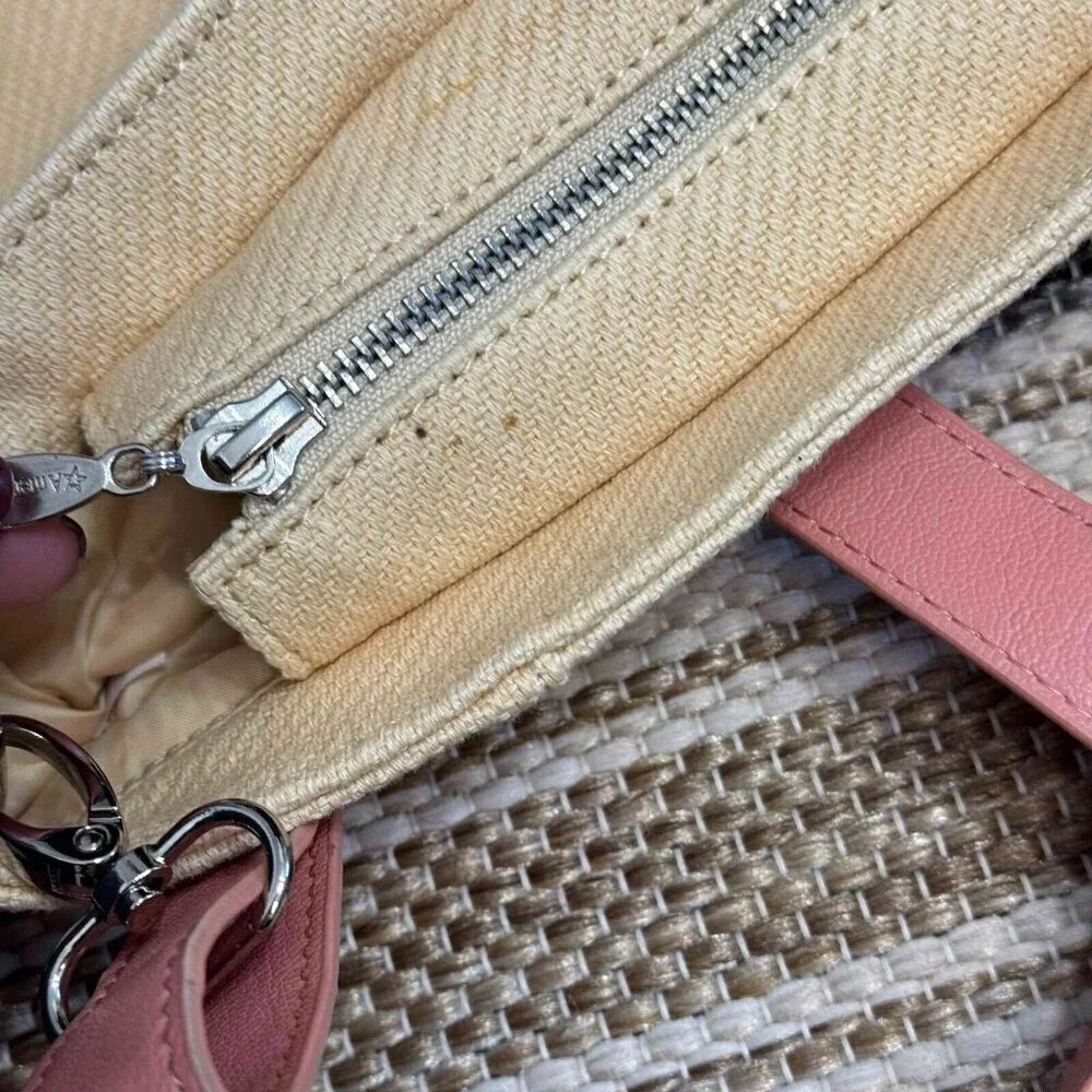 American Girl Blaire Home Grown Floral Crossbody Tote Cream One Size